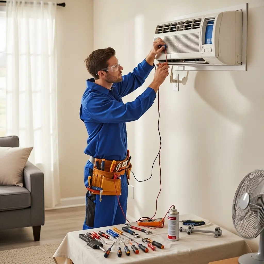 Bayraklı Şenocak Şenocak klima gaz dolumu ve bakım – Enerji verimliliği artırıldı. - Teknik servis örneği